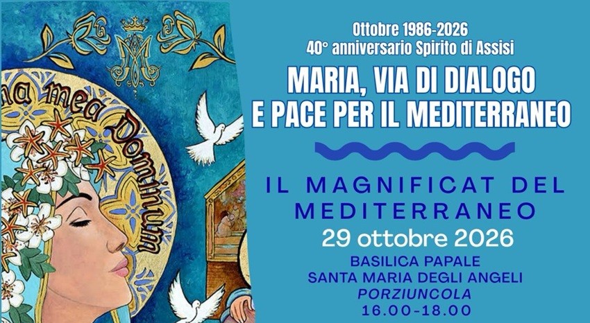 Maria, via di dialogo e pace per il Mediterraneo